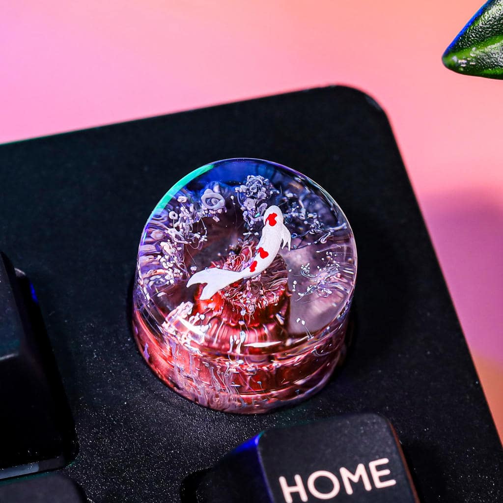 Koi Artisan Keyboard Knob 1 Koi Artisan Keyboard Knob