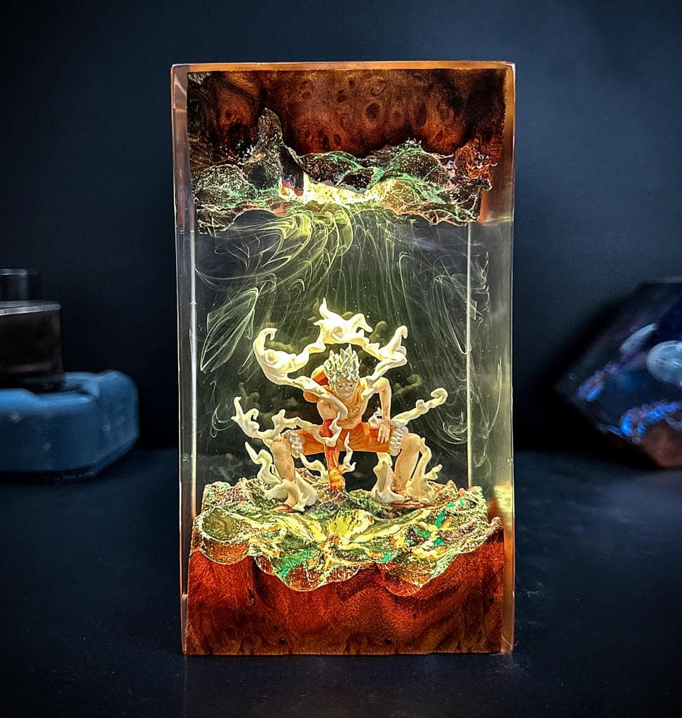 Roronoa Zoro One Piece Epoxy Lamp 2 GEAR 5 Luffy One Piece Epoxy Lamp