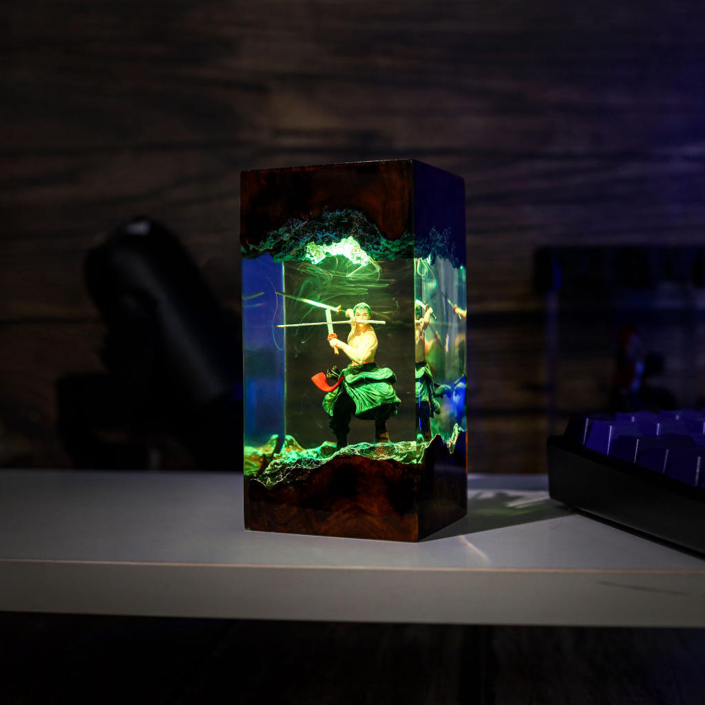 Roronoa Zoro One Piece Epoxy Lamp 14 Roronoa Zoro One Piece Epoxy Lamp Ver2