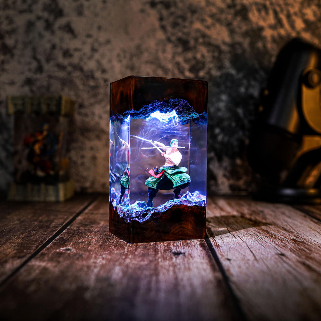 Roronoa Zoro One Piece Epoxy Lamp 13 Roronoa Zoro One Piece Epoxy Lamp