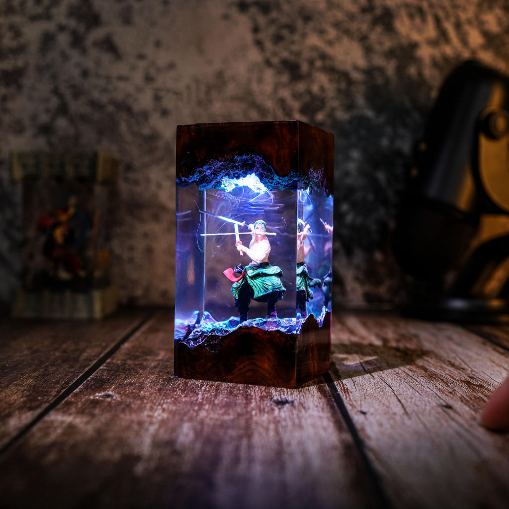 Roronoa Zoro One Piece Epoxy Lamp 12 Roronoa Zoro One Piece Epoxy Lamp