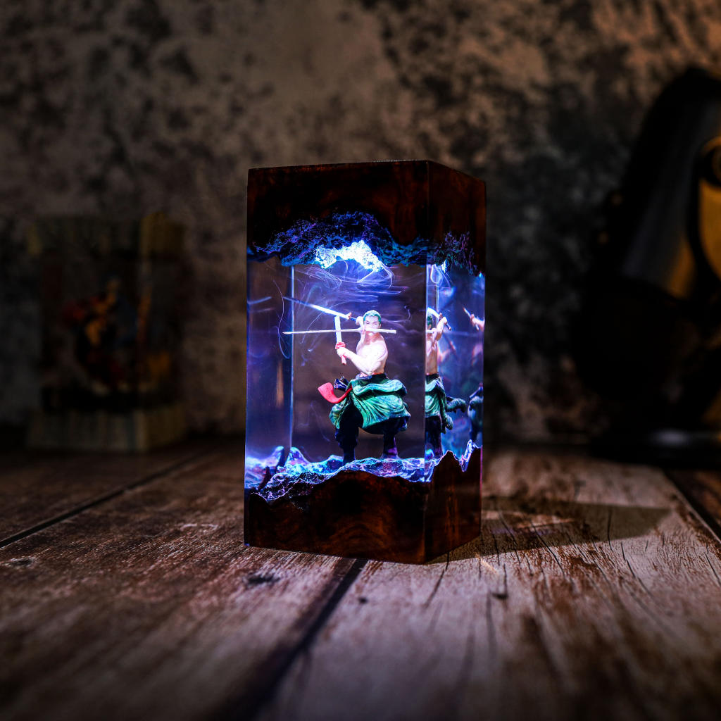 Roronoa Zoro One Piece Epoxy Lamp 11 Roronoa Zoro One Piece Epoxy Lamp Ver2