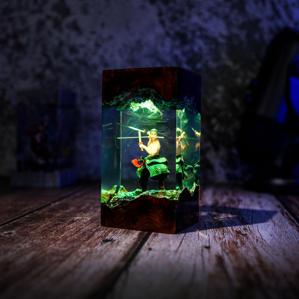 Roronoa Zoro One Piece Epoxy Lamp 10 Roronoa Zoro One Piece Epoxy Lamp