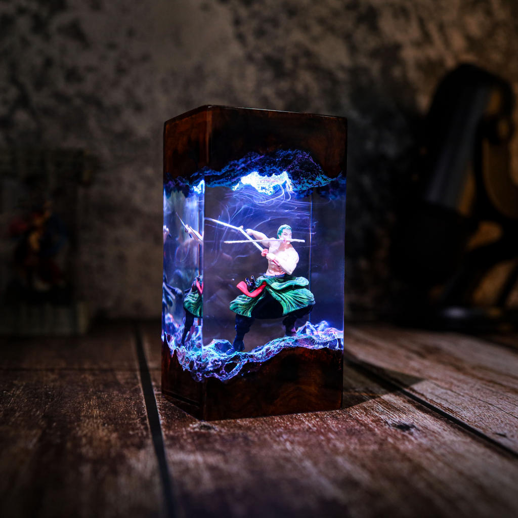 Roronoa Zoro One Piece Epoxy Lamp 8 Roronoa Zoro One Piece Epoxy Lamp Ver2