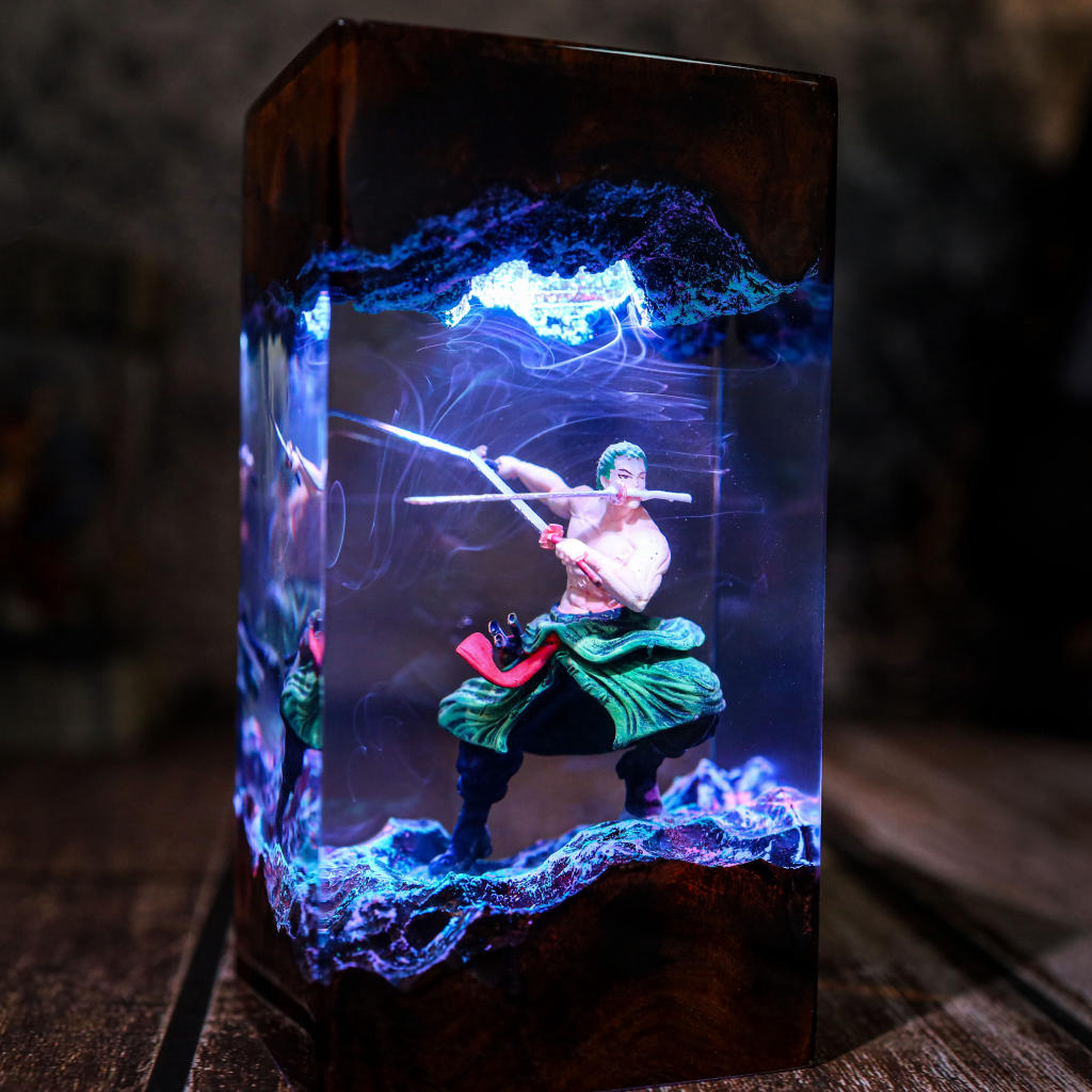 Roronoa Zoro One Piece Epoxy Lamp 7 Roronoa Zoro One Piece Epoxy Lamp