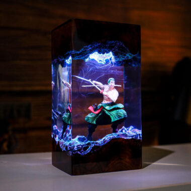 Roronoa Zoro One Piece Epoxy Lamp Ver2