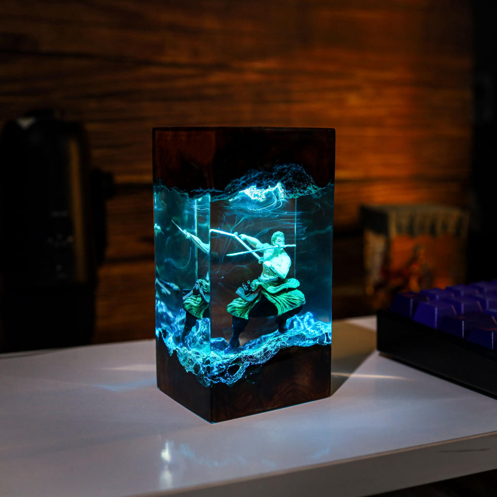 Roronoa Zoro One Piece Epoxy Lamp 18 Roronoa Zoro One Piece Epoxy Lamp