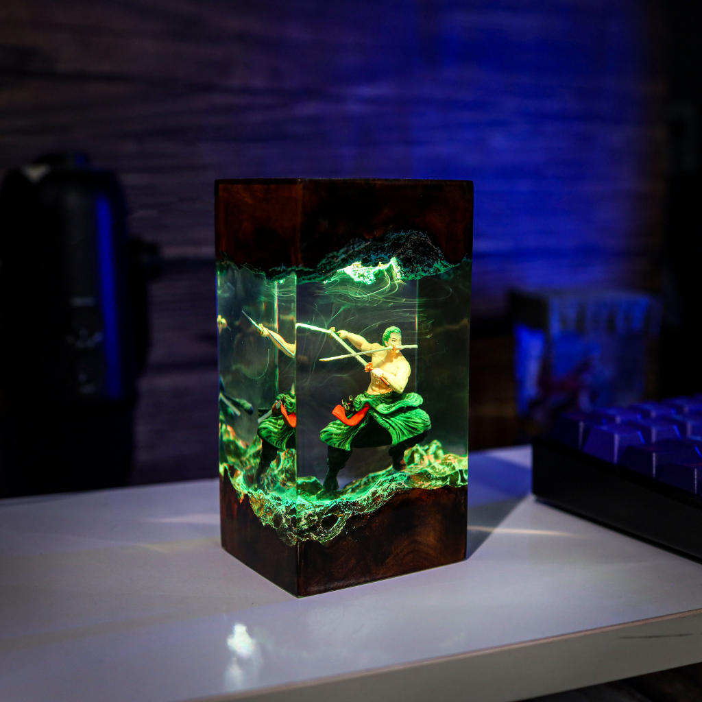 Roronoa Zoro One Piece Epoxy Lamp 17 Roronoa Zoro One Piece Epoxy Lamp