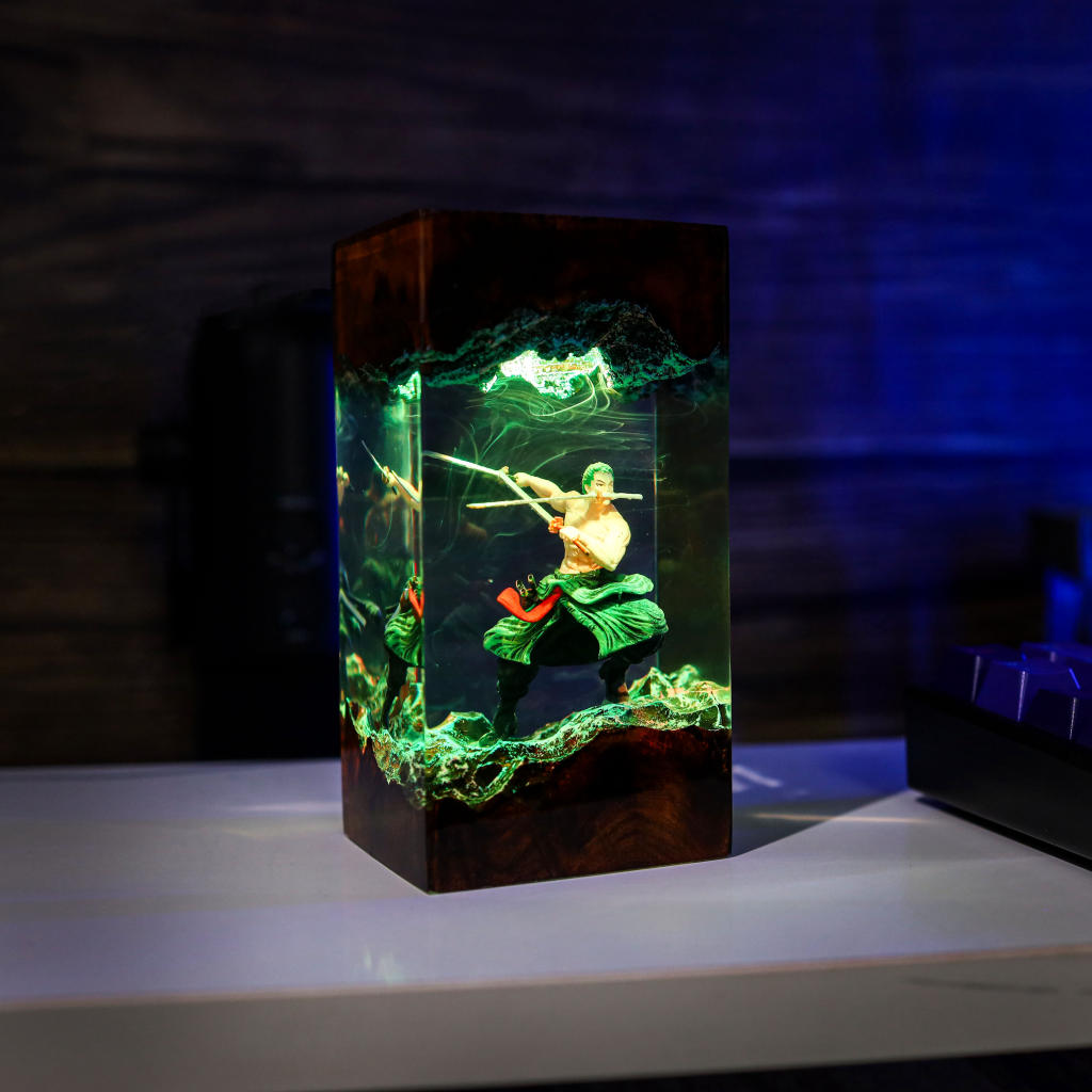 Roronoa Zoro One Piece Epoxy Lamp 16 Roronoa Zoro One Piece Epoxy Lamp Ver2