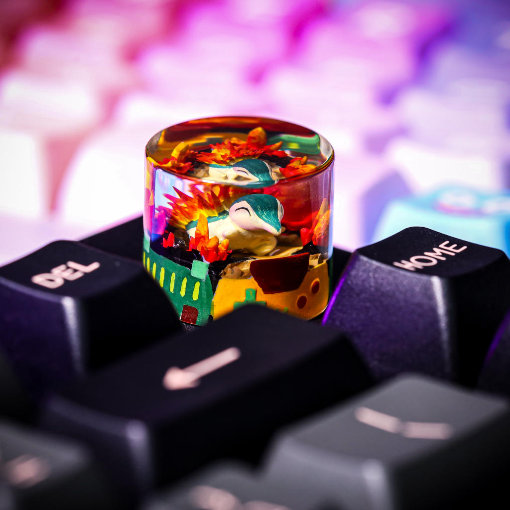 Cyndaquil Pokémon Keyboard Knob Ver 2 15 Cyndaquil Pokémon Keyboard Knob