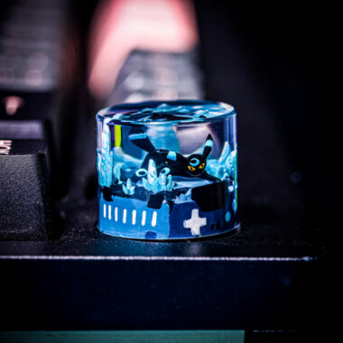 Shiny Umbreon Pokémon Keyboard Knob
