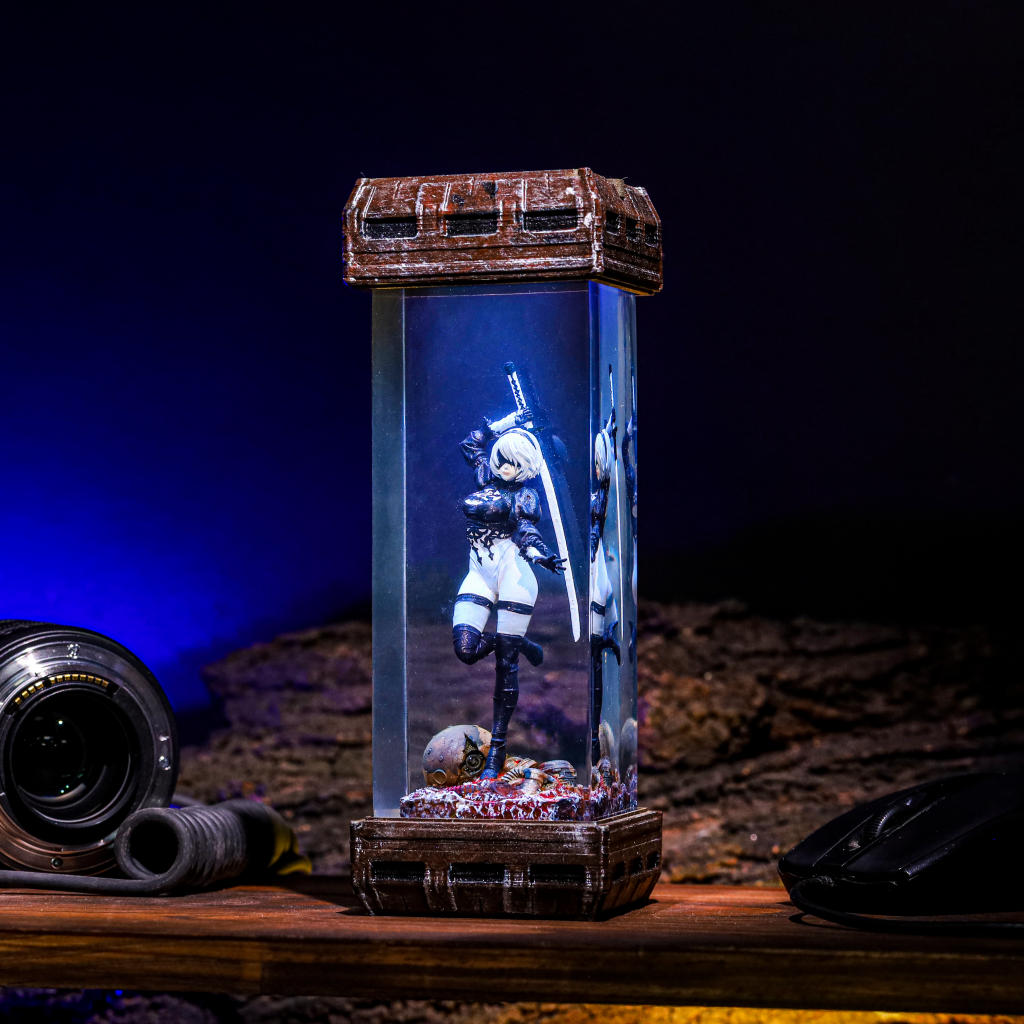 YoRHa No.2 Nier: Automata Resin Lamp Ver 2 2 YoRHa No.2 Nier: Automata Resin Lamp Ver 2