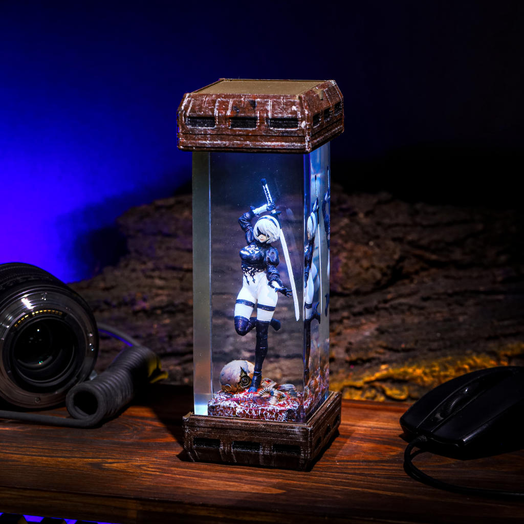YoRHa No.2 Nier: Automata Resin Lamp Ver 2 9 YoRHa No.2 Nier: Automata Resin Lamp Ver 2