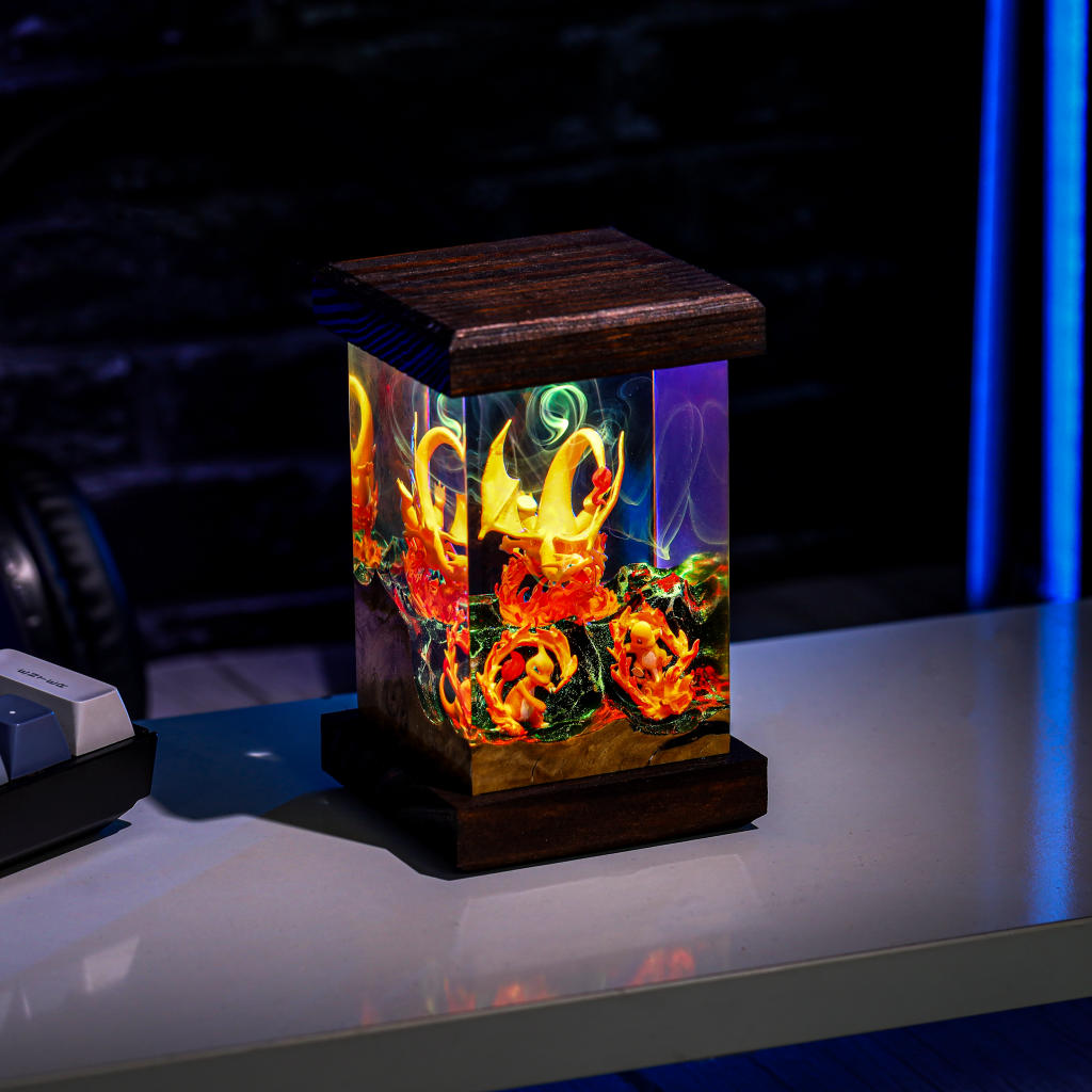 Charizard Evolution Pokemon Resin Night Light 9 Charizard Pokemon Resin Night Light Ver 3
