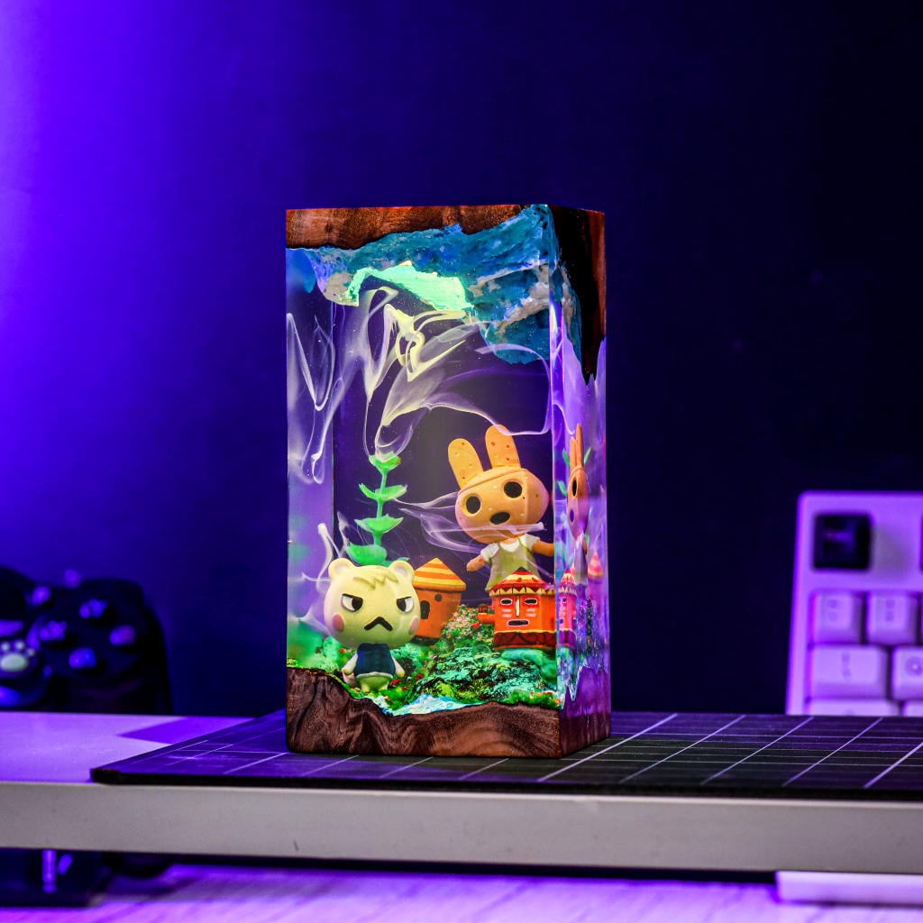 Custom Animal Crossing Resin Night Light 8 Custom Animal Crossing Resin Night Light