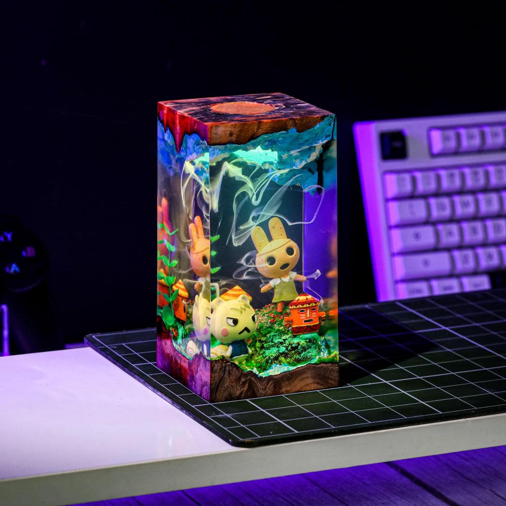 Custom Animal Crossing Resin Night Light 7 Custom Animal Crossing Resin Night Light