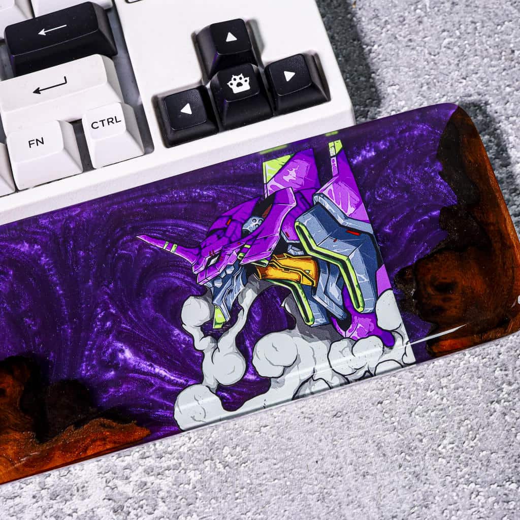 EVA-01 Evangelion Resin Wrist Rest 2 EVA-01 Evangelion Resin Wrist Rest