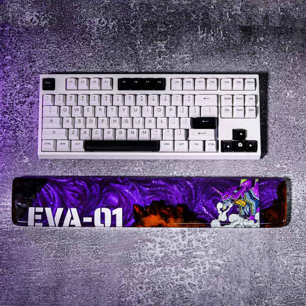 EVA-01 Evangelion Resin Wrist Rest 3 EVA-01 Evangelion Resin Wrist Rest