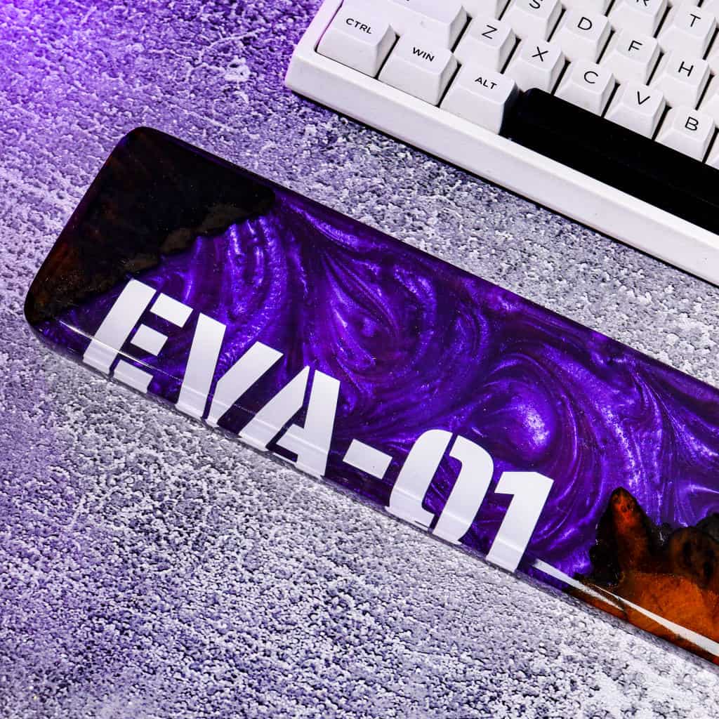 EVA-01 Evangelion Resin Wrist Rest 6 EVA-01 Evangelion Resin Wrist Rest