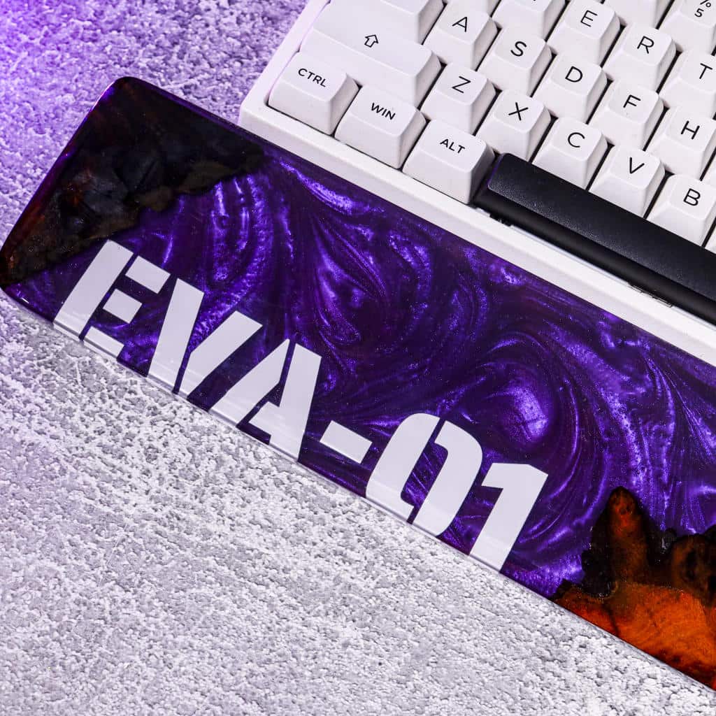 EVA-01 Evangelion Resin Wrist Rest 10 EVA-01 Evangelion Resin Wrist Rest
