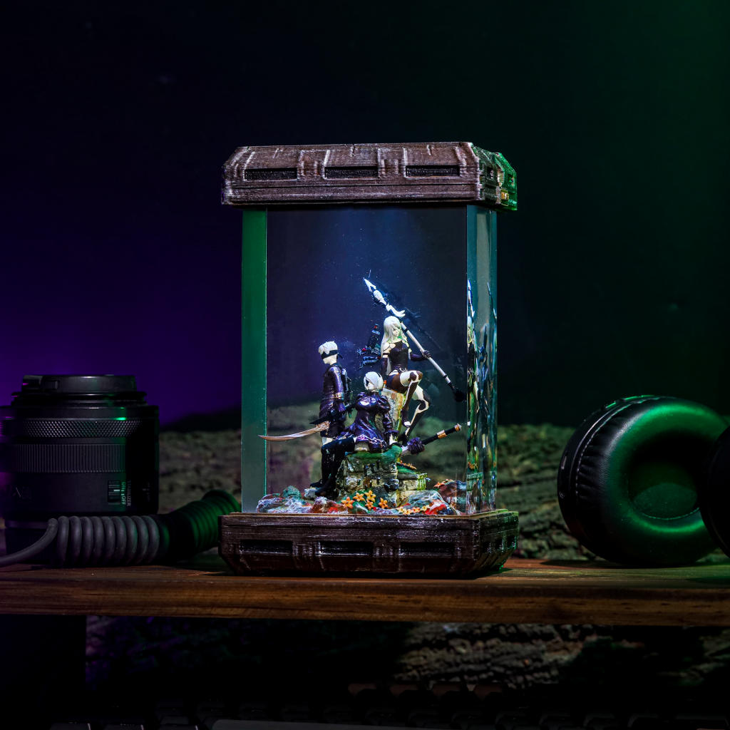 Nier: Automata Resin Night Light 9 Nier Automata Resin Night Light