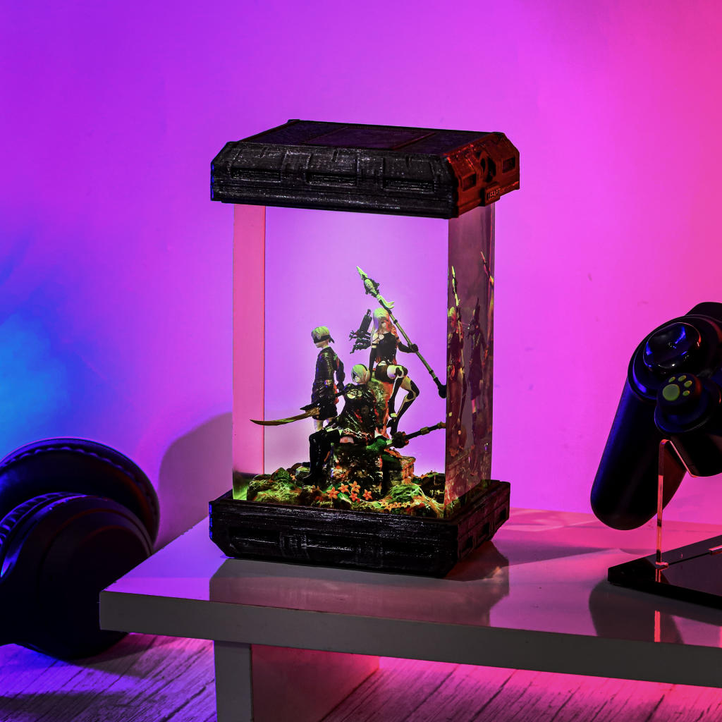 Nier: Automata Resin Night Light 4 Nier Automata Resin Night Light