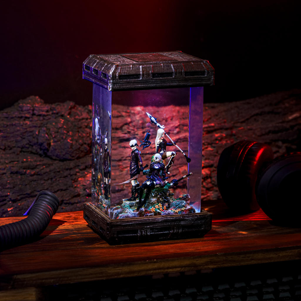 Nier: Automata Resin Night Light 5 Nier Automata Resin Night Light