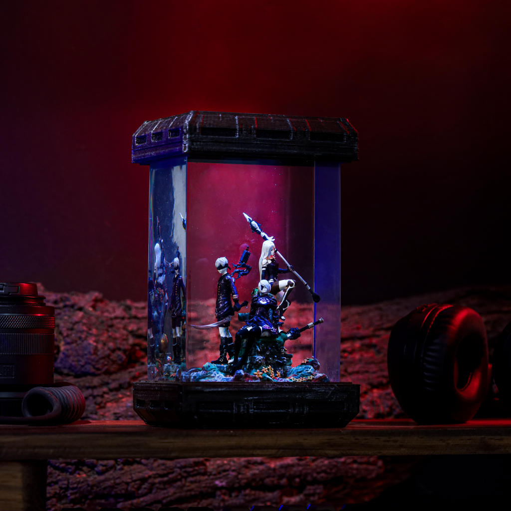 Nier: Automata Resin Night Light 6 Nier Automata Resin Night Light