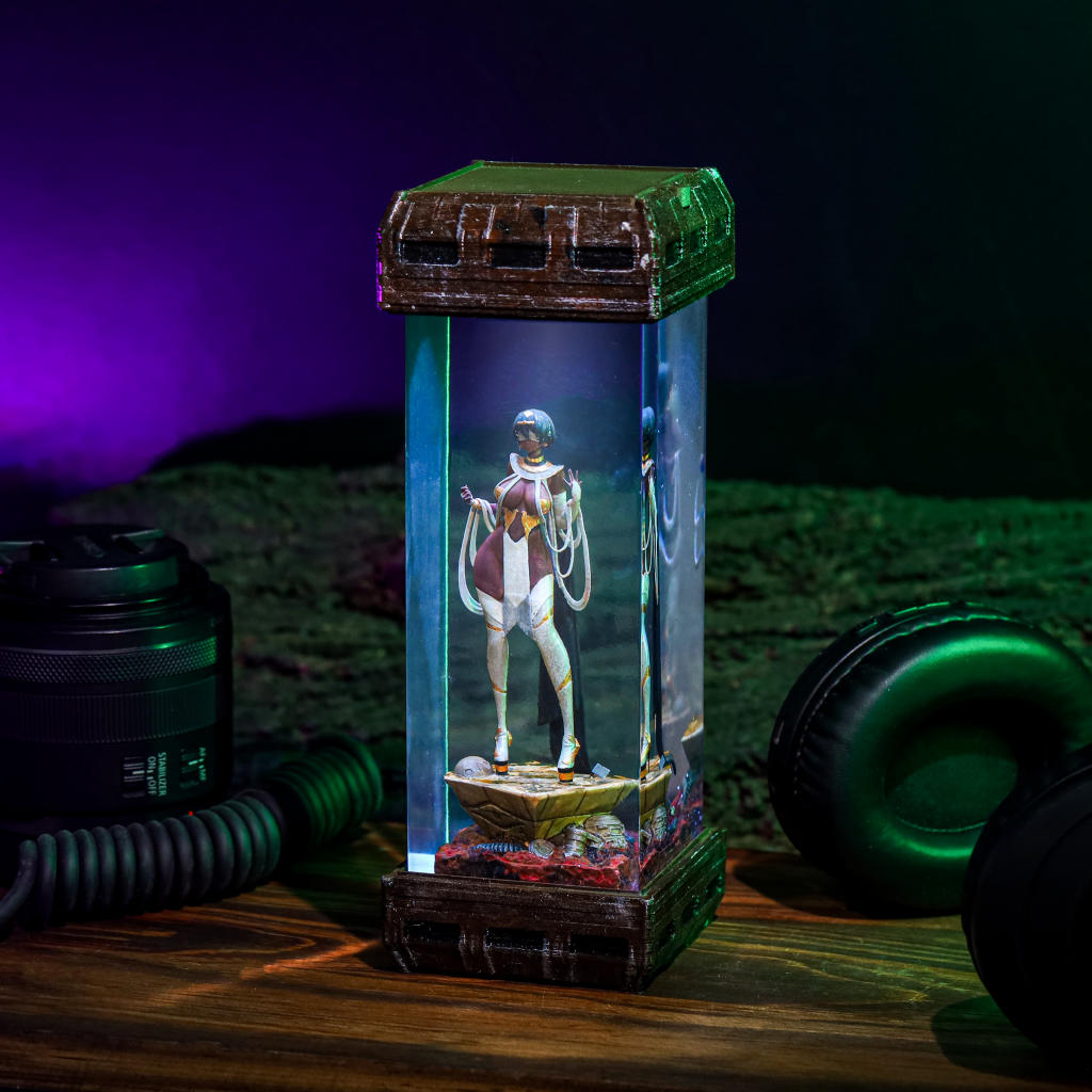 Cleopatra 2B NieR Automata Night Light 2 Nier Automata Resin Night Light
