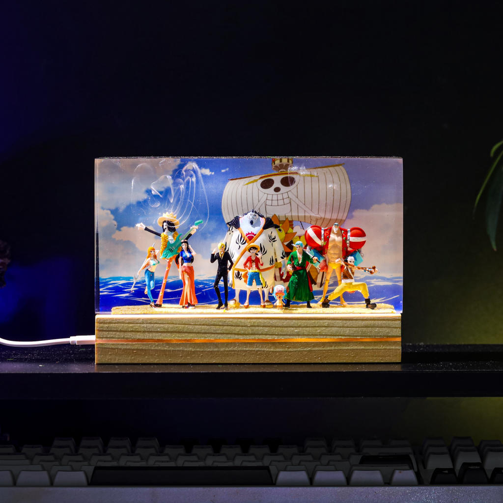 One Piece Straw Hat Pirates Night Lamp 2 One Piece Straw Hat Pirates Night Lamp