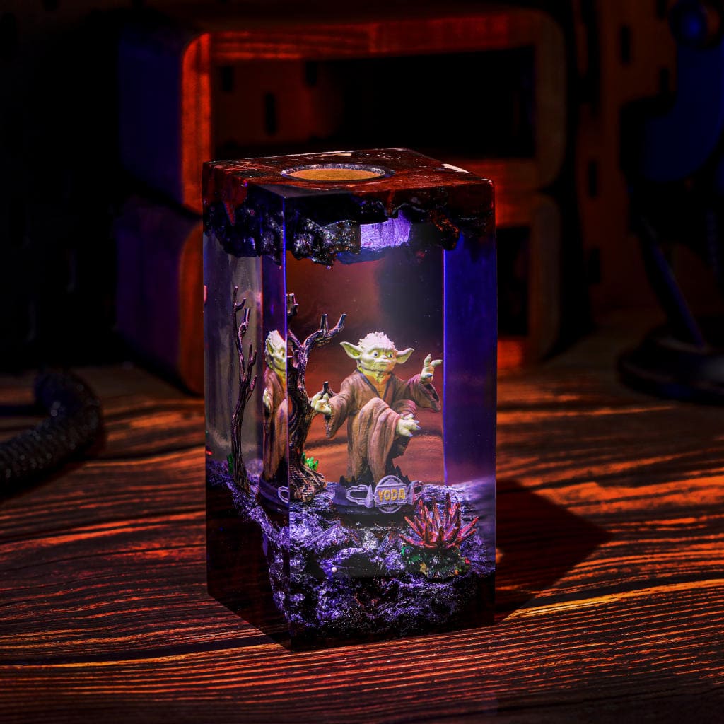 Star War Yoda Resin Night Light 4 Star War Yoda Resin Night Light