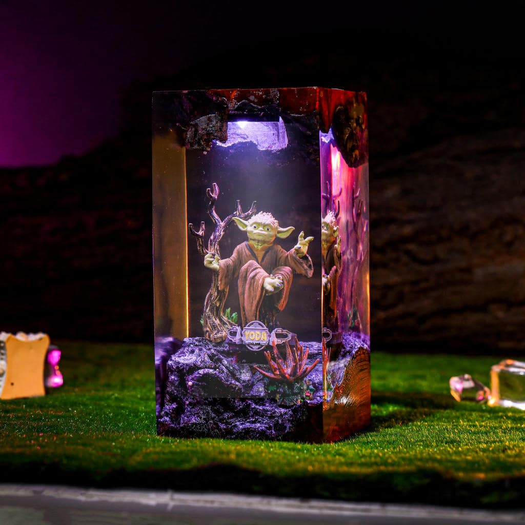 Star War Yoda Resin Night Light 6 Star War Yoda Resin Night Light