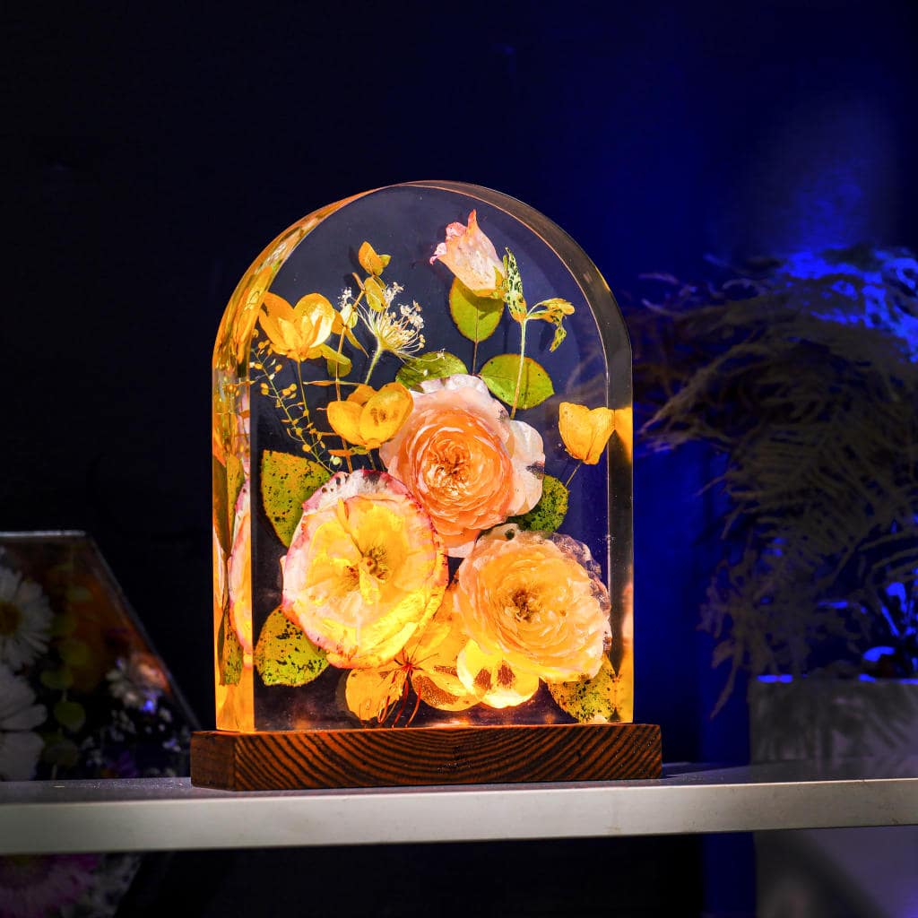 Real Eustoma Flower Night Light 4 Real Eustoma Flower Night Light