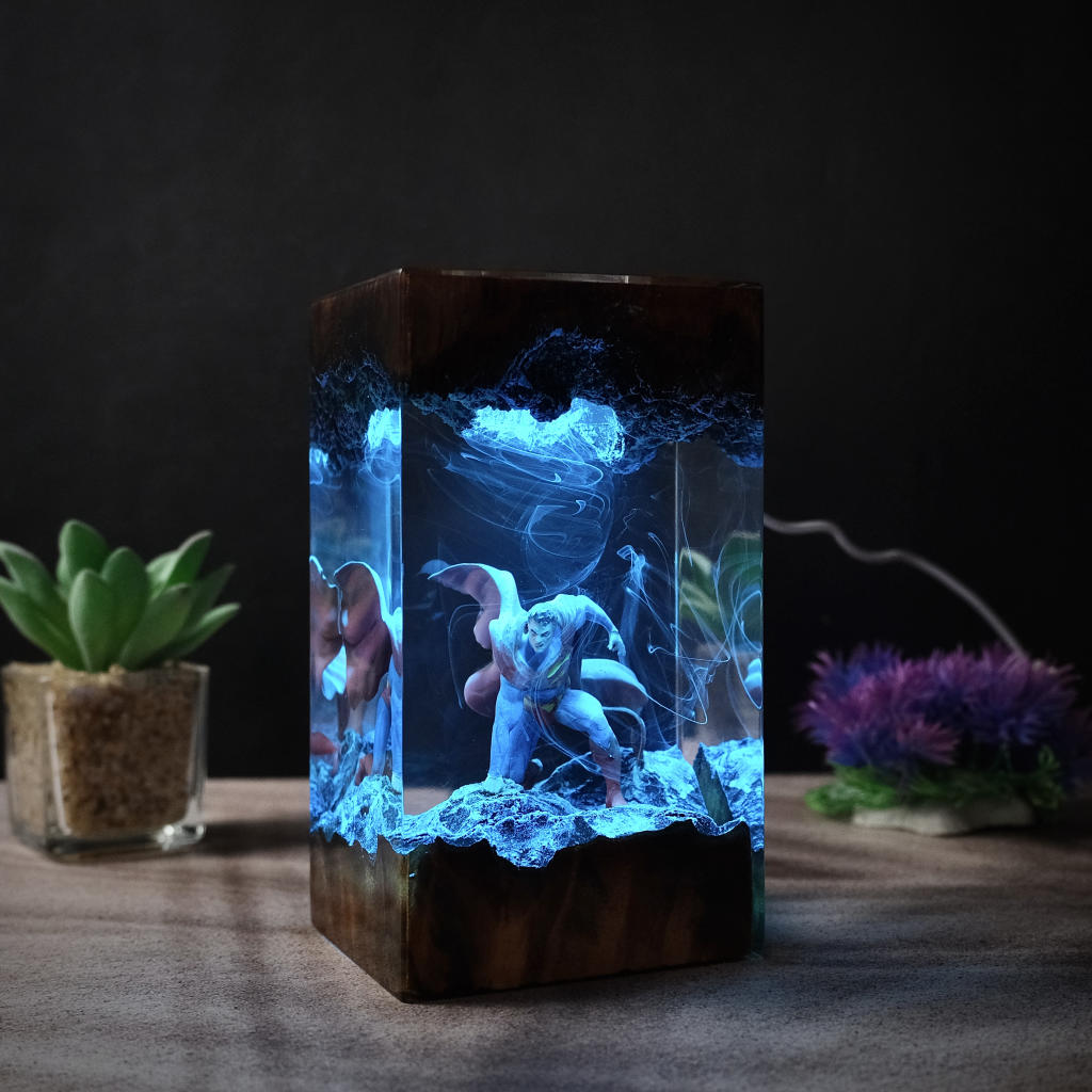 Superman Epoxy Night Light 7 Superman Epoxy Night Light