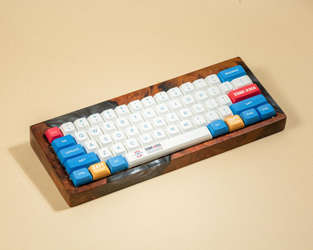 Black Resin and Wood Keyboard Case 2 Black Resin and Wood Keyboard Case