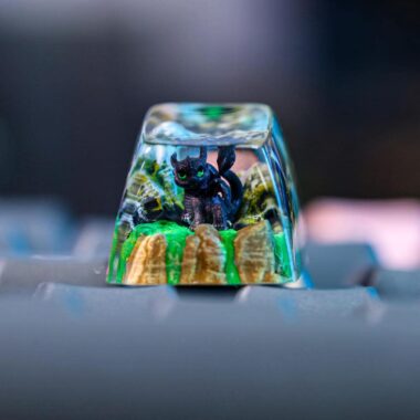 Toothless Resin Keycap