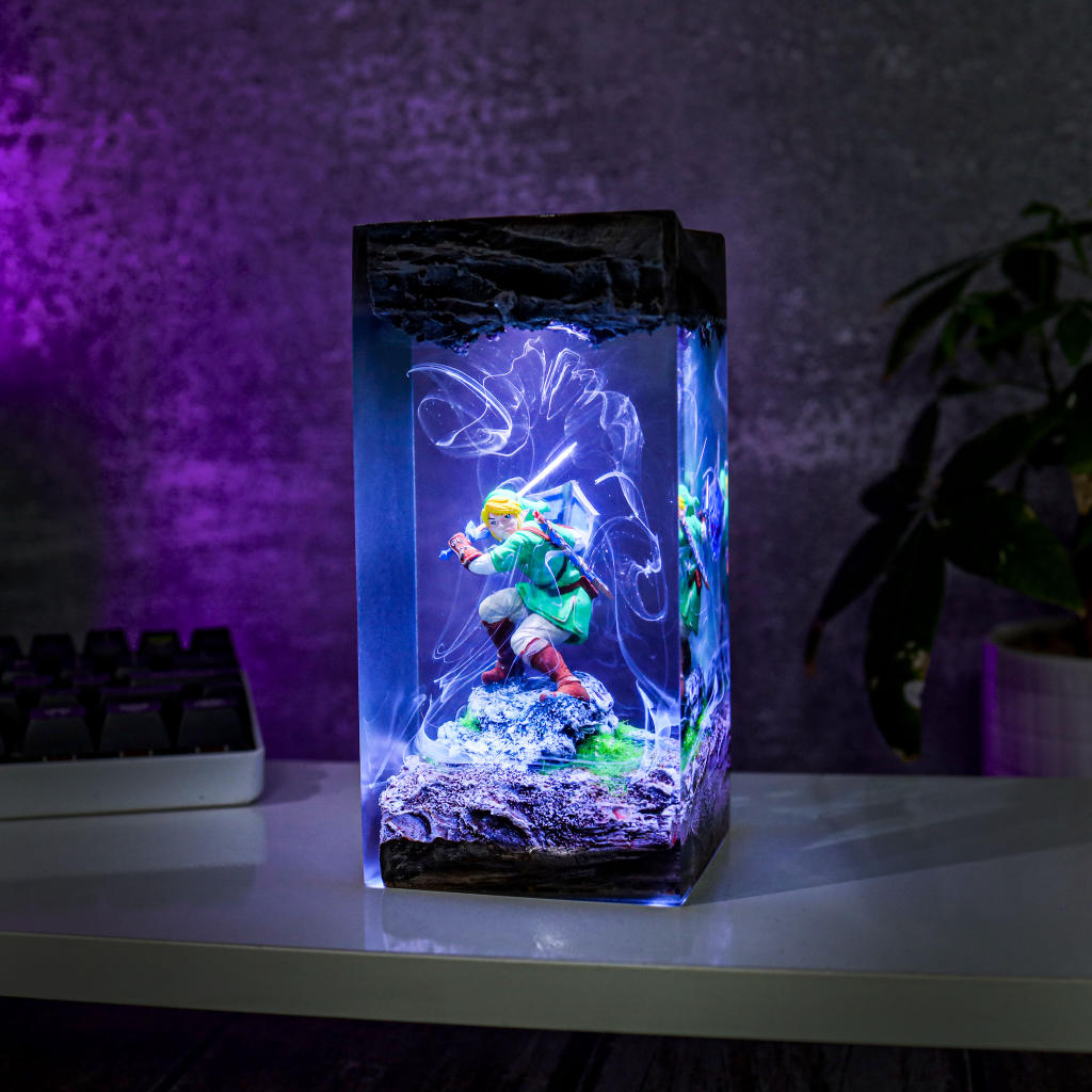 The Legend of Zelda Link Epoxy Lamp 2 The Legend of Zelda Link Epoxy Lamp