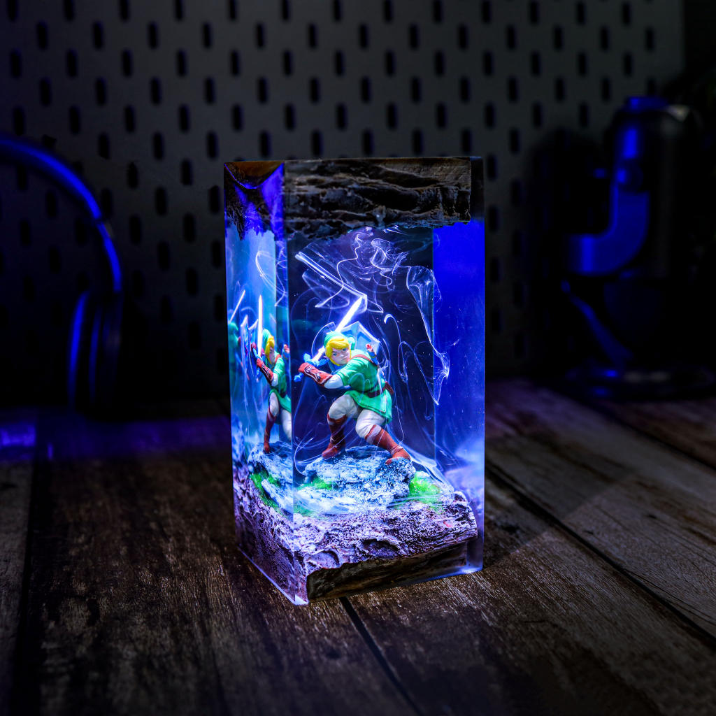 The Legend of Zelda Link Epoxy Lamp 5 The Legend of Zelda Link Epoxy Lamp