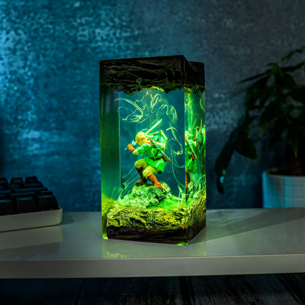 The Legend of Zelda Link Epoxy Lamp 7 The Legend of Zelda Link Epoxy Lamp
