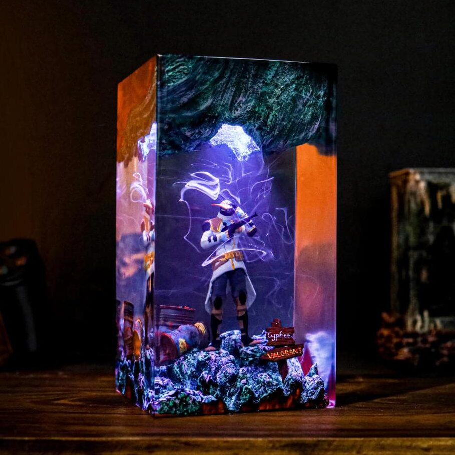 Valorant Cypher Night Light 1 Valorant Cypher Night Light