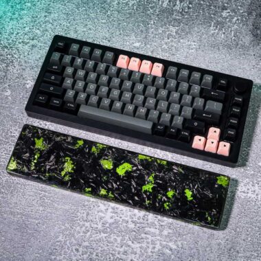 Green Marble Resin Wrist Rest