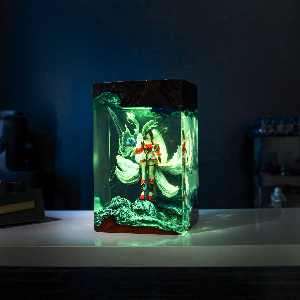 League of Legends Ahri Epoxy Lamp 3 League of Legends Ahri Epoxy Lamp