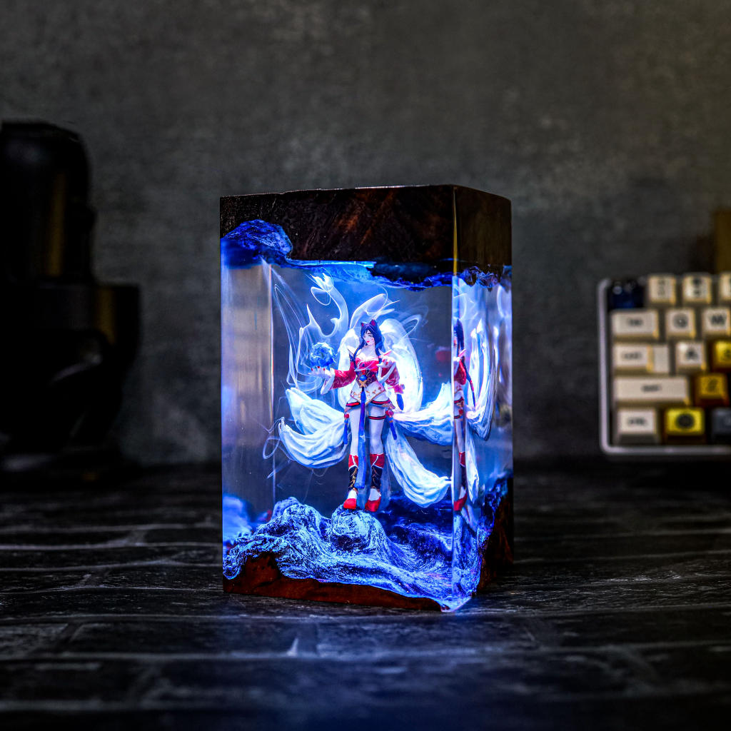 League of Legends Ahri Epoxy Lamp 1 League of Legends Ahri Epoxy Lamp