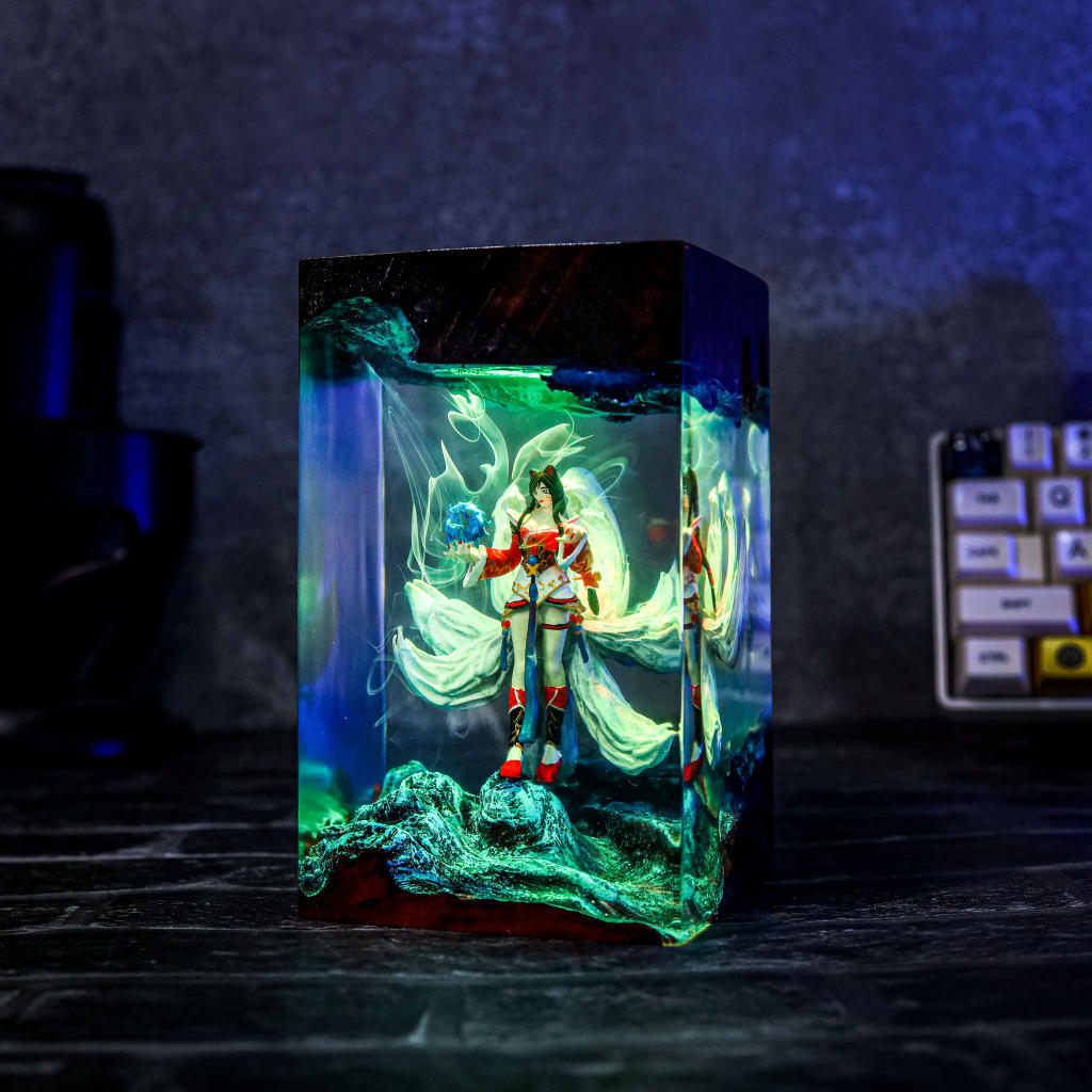 League of Legends Ahri Epoxy Lamp 10 League of Legends Ahri Epoxy Lamp