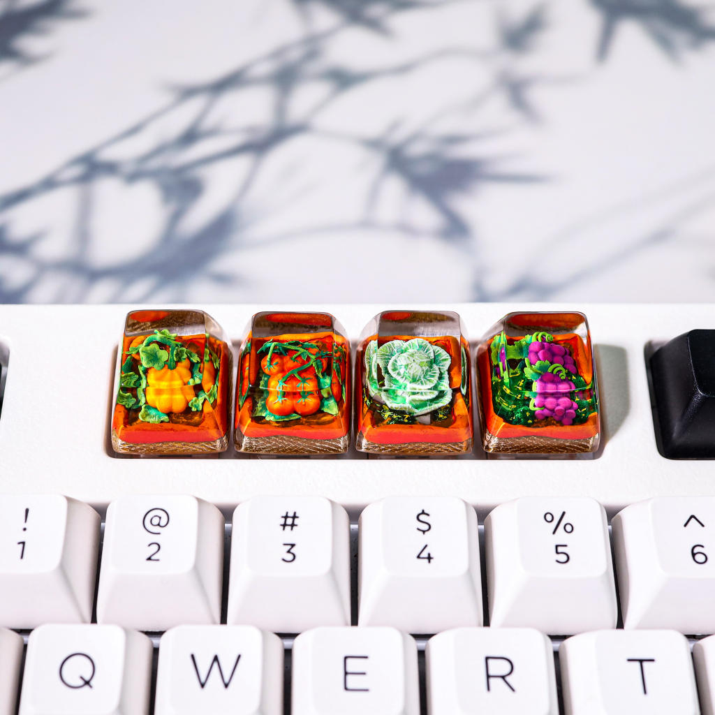Plants Artisan Keycap 40 Plants Artisan Keycap