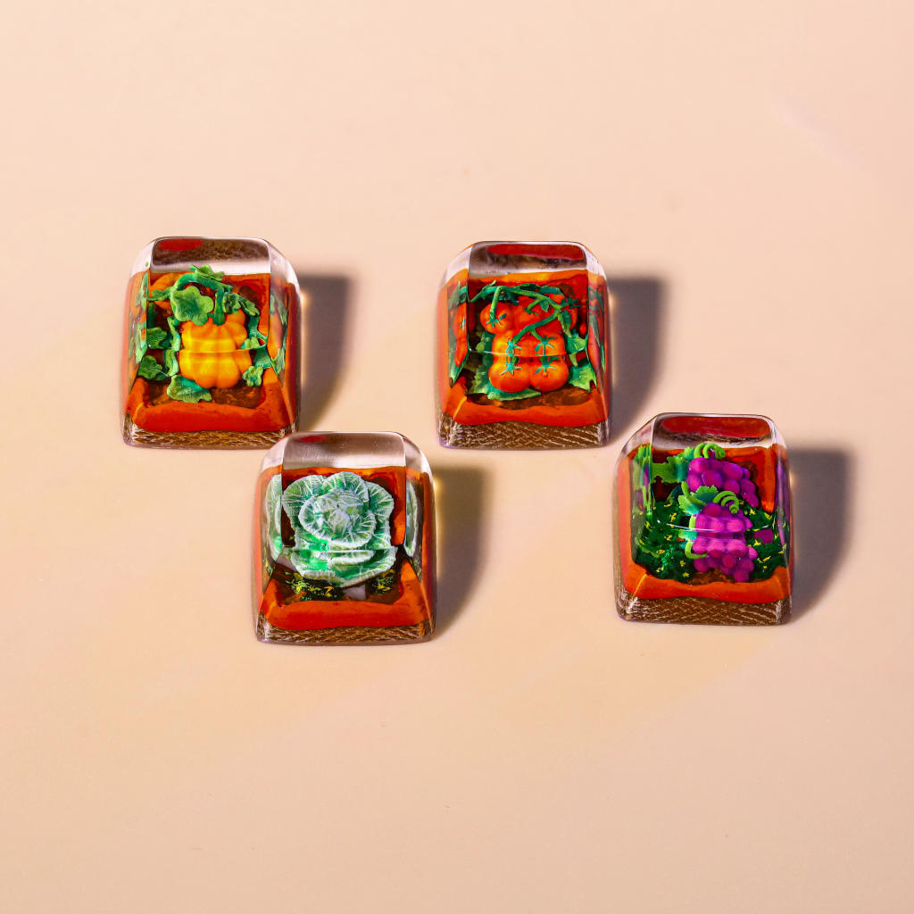 Plants Artisan Keycap 28 Plants Artisan Keycap