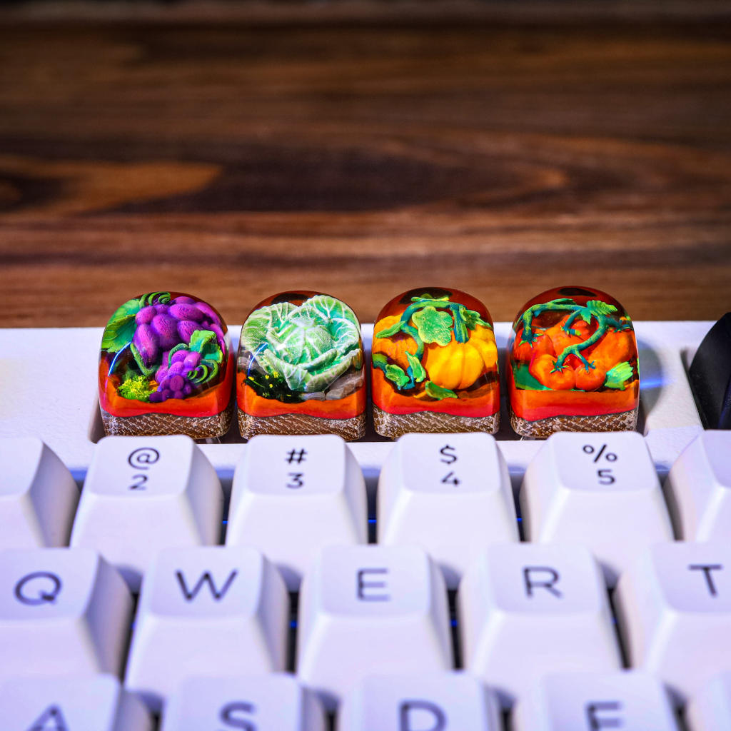 Plants Artisan Keycap 24 Plants Artisan Keycap