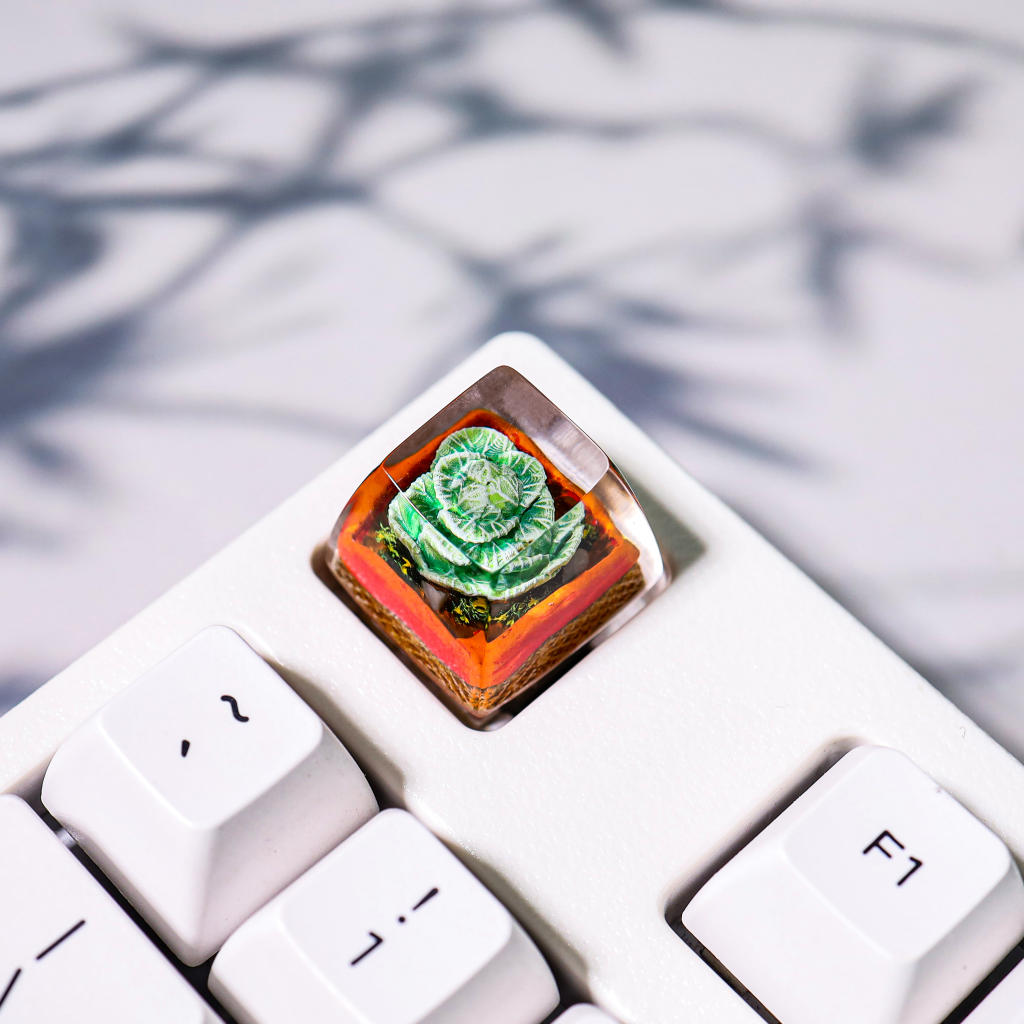 Plants Artisan Keycap 2 Plants Artisan Keycap