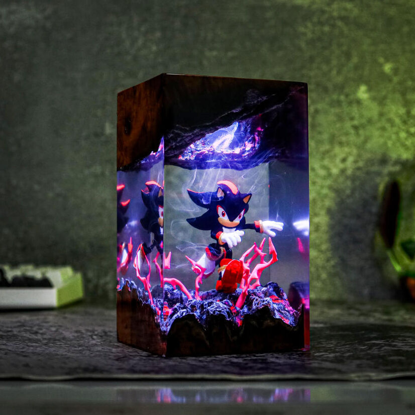 Games and Movies Blind Box Lamp 12 Shadow the Hedgehog Night Light
