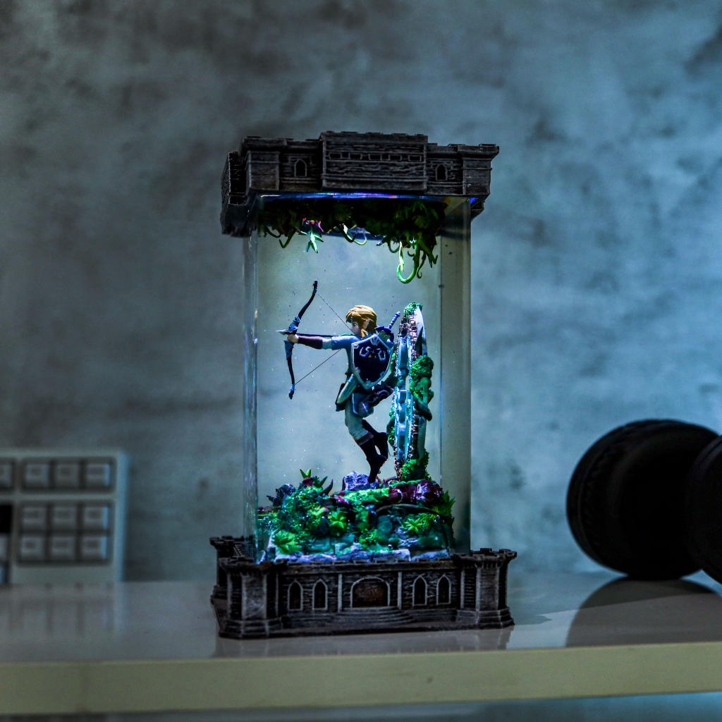 The Legend of Zelda Link Archer Amiibo Lamp 11 The Legend of Zelda Link Archer Amiibo Lamp